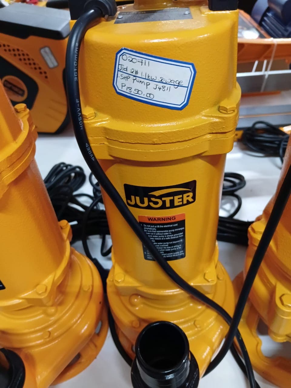Juster Sewage Pump